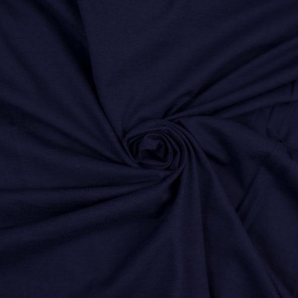 Vékony pamut elasztánnal, kék-ibolya színű, szélesség 135 cm, 95% pamut, 5% elasztán