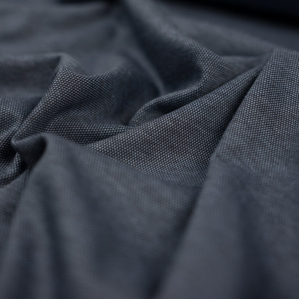 Kékes szürke színű, pike pamut szélesség 160 cm, 90% pamut, 10% poliészter