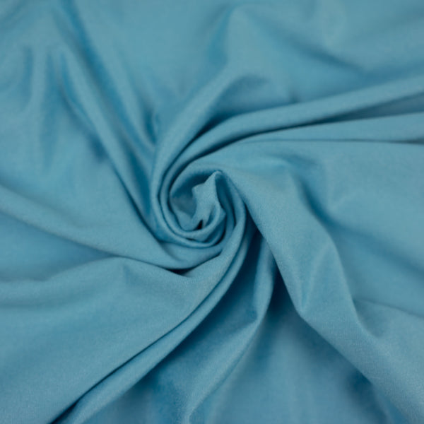 Elasztikus viszkóz, kék, szélesség 150 cm, 80% VI, 20% elasztán